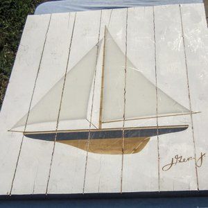 Rustic wood wall art